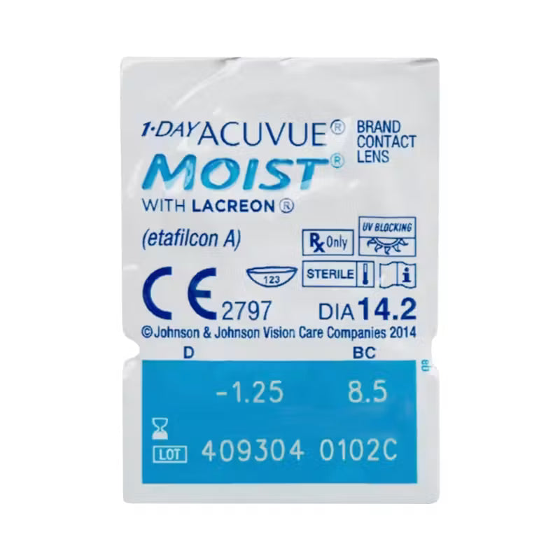 Acuvue 1-Day Moist - Pack of 30