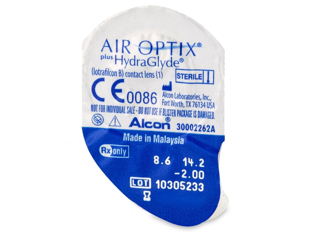 Air Optix Plus Hydraglyde - Pack of 6