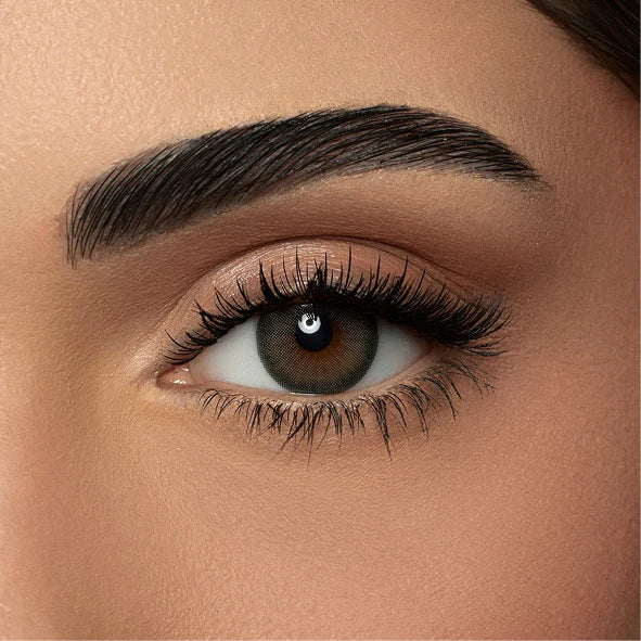 Amara Color Contact Lenses - Crocodile Green