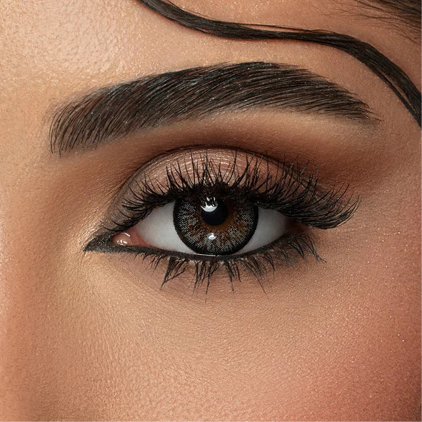 Amara Color Contact Lenses - Charcoal Gray