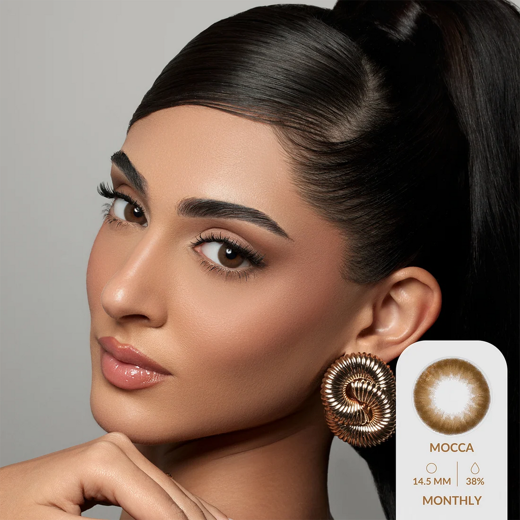 Amara Color Contact Lenses - Mocca