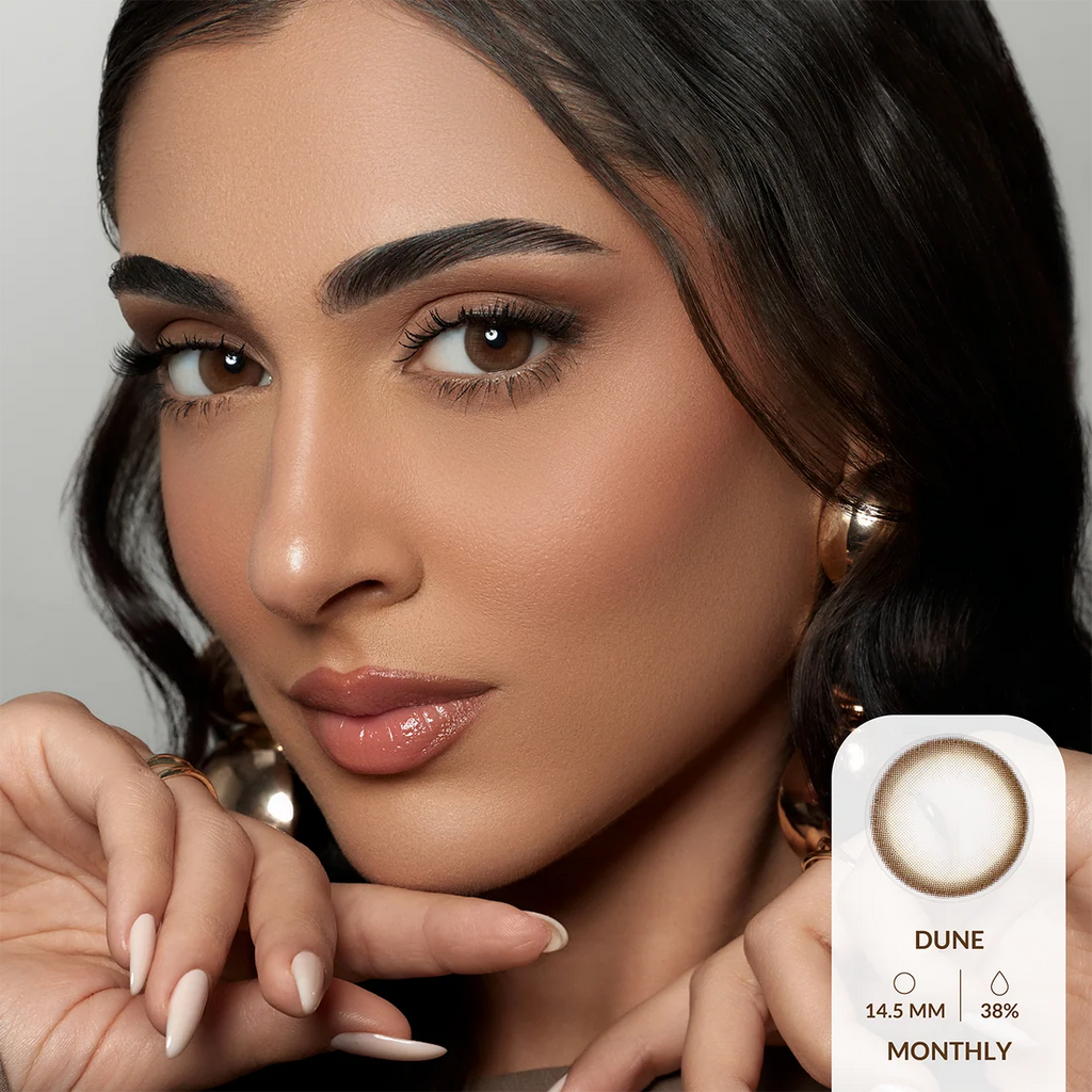Amara Color Contact Lenses - Dune