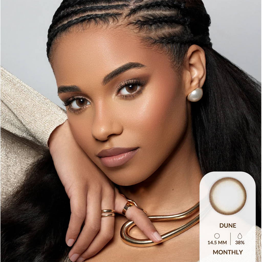 Amara Color Contact Lenses - Dune