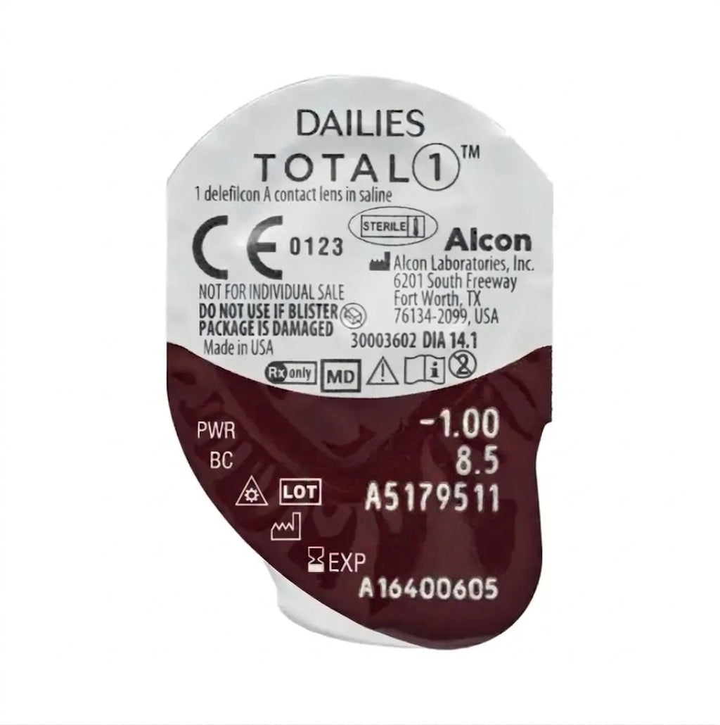 Dailies Total 1 - Pack of 30