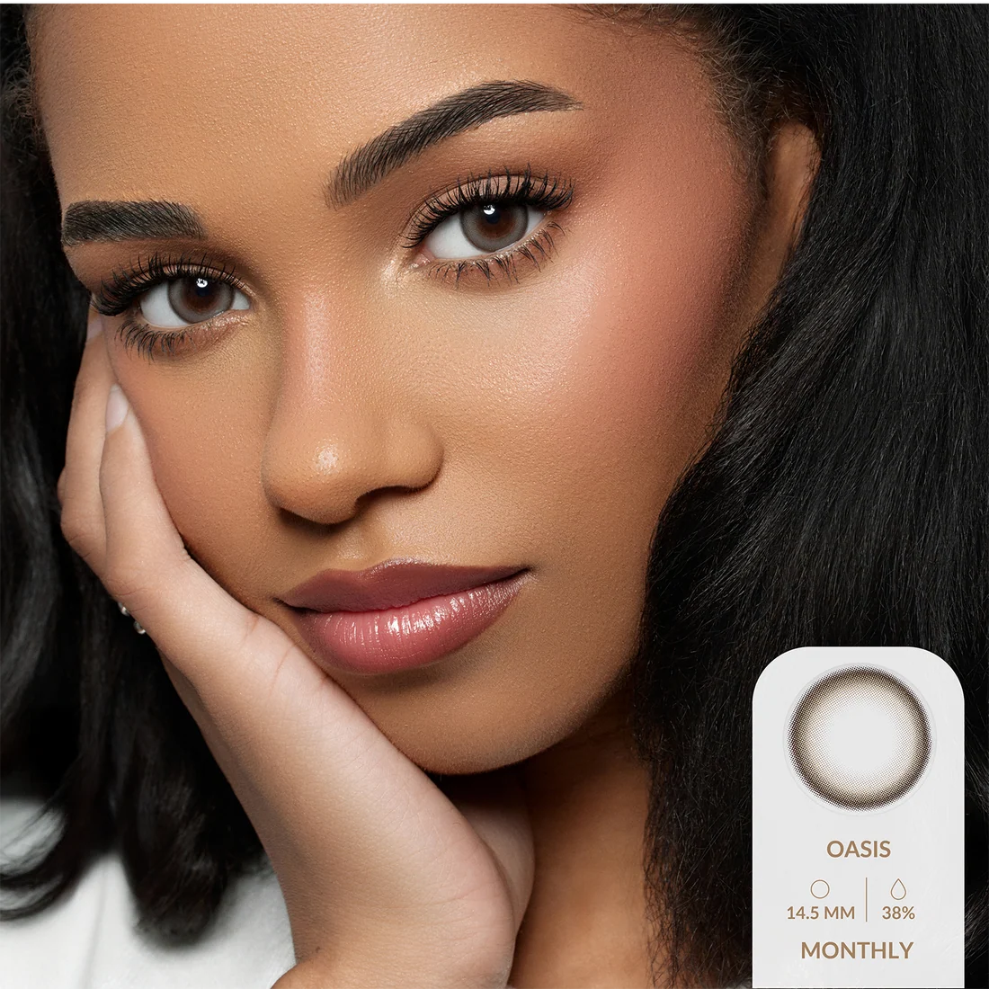 Amara Color Contact Lenses - Oasis