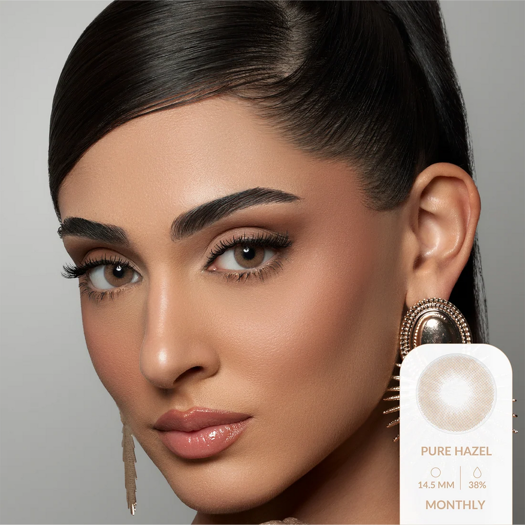Amara Color Contact Lenses - Pure Hazel