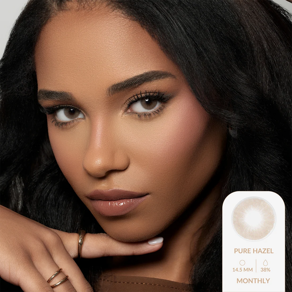 Amara Color Contact Lenses - Pure Hazel