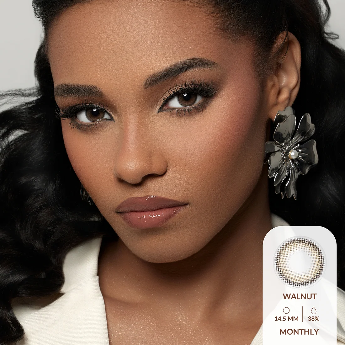 AMARA Colored Contact Lenses - Walnut